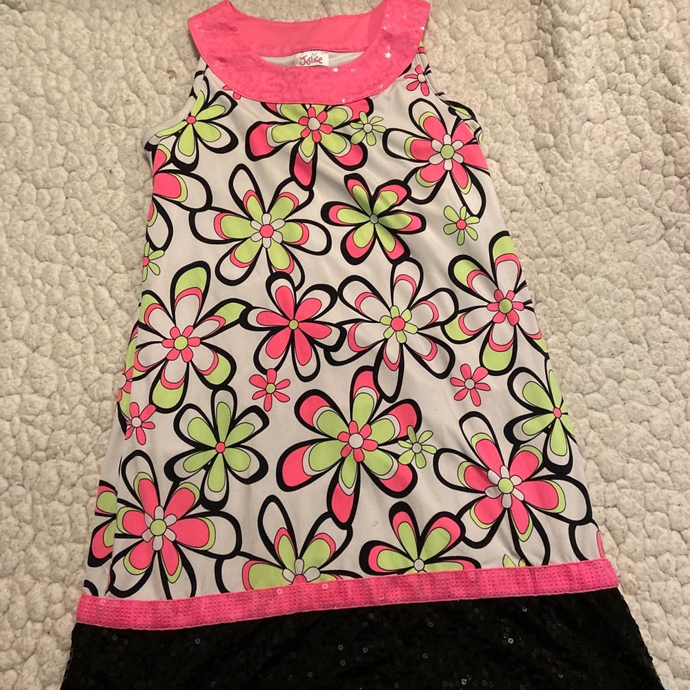 Size 10 justice dress.